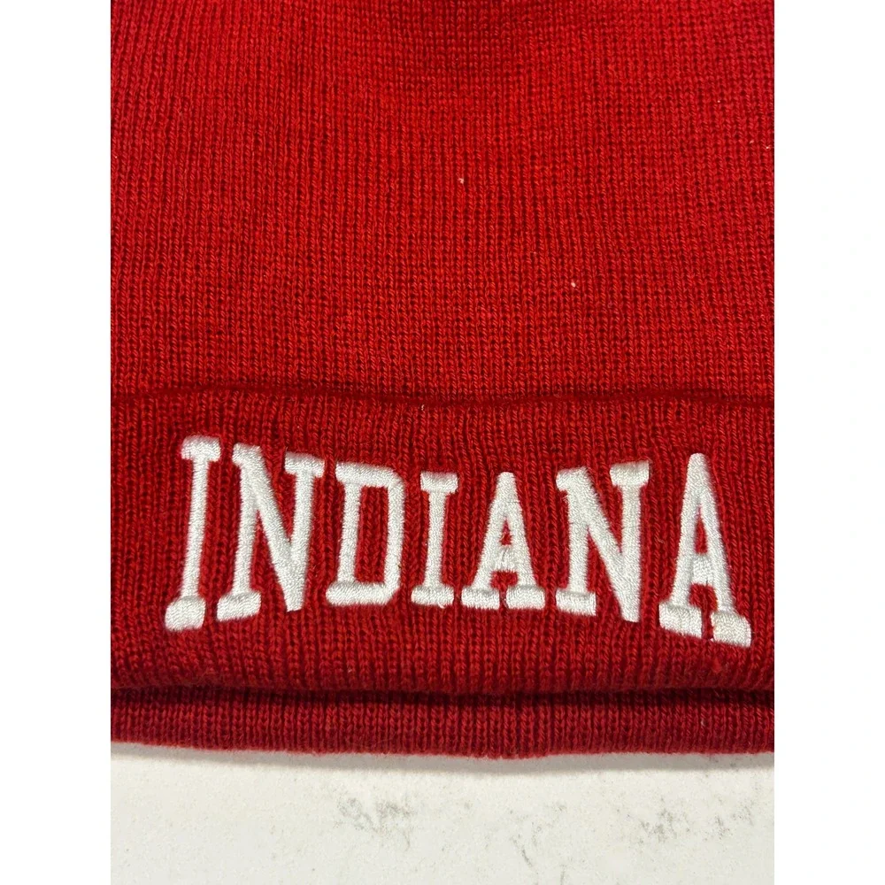 Classic Teaze Red Indiana University‎ Beanie Cap